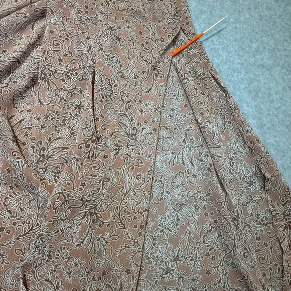 Promesa Peach Floral Off-Shoulder Maxi Dress - Picture 9 of 11